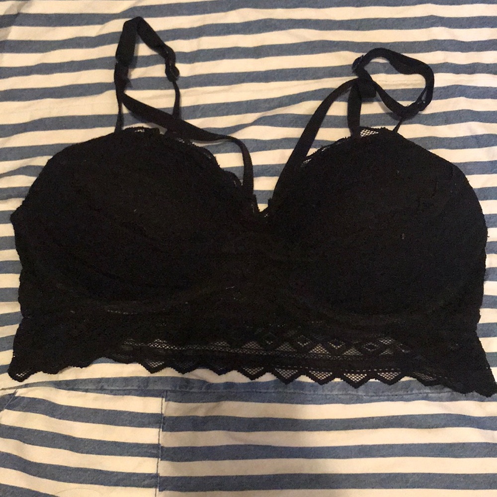 VS pink pull over push up bralette SMALL